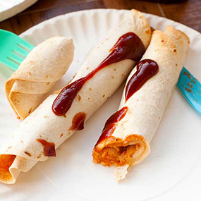 BBQ Chicken Taquitos