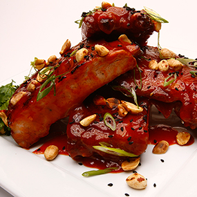 Sriracha Spare Ribs 